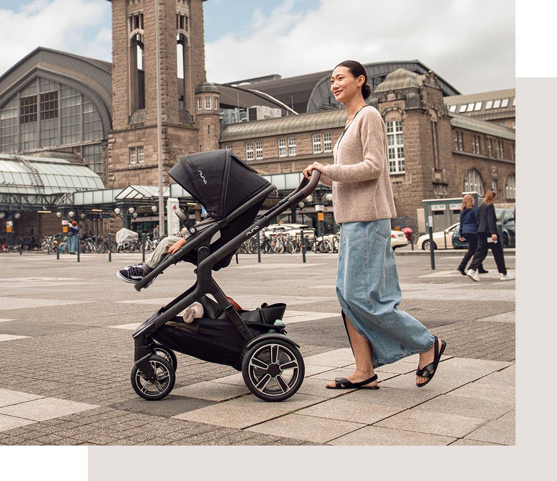 Nuna twins stroller